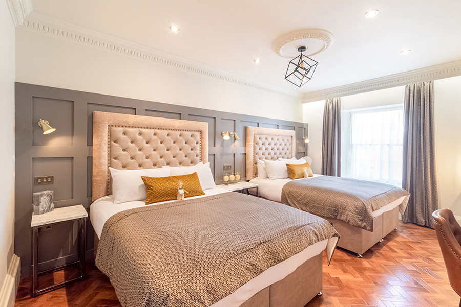 Family Superior King Suite Bedroom Area