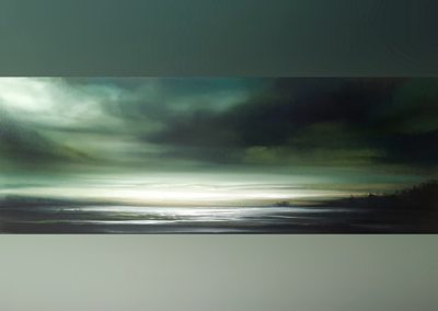 Emotions Echoes From Above 76cm x 76cm oil on wood - £1485 +vat