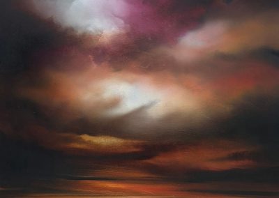 The Spirit Carries On 50cm x 50cm oil on wood - £874.50 +vat
