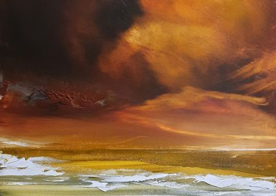 Untitled 45cm x 45cm oil on wood - £715 +vat